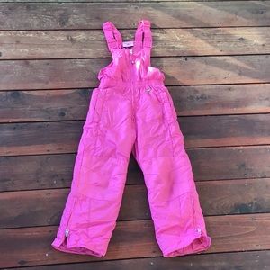 Girls Pink Ski Pants
